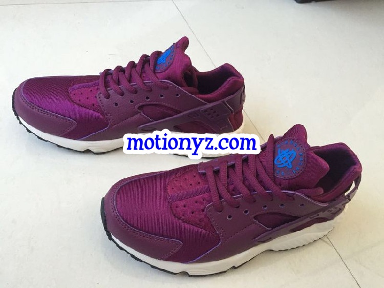 Nike Air Huarache Purple White